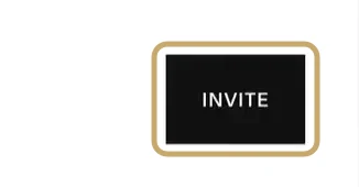 The Invite button circled in gold